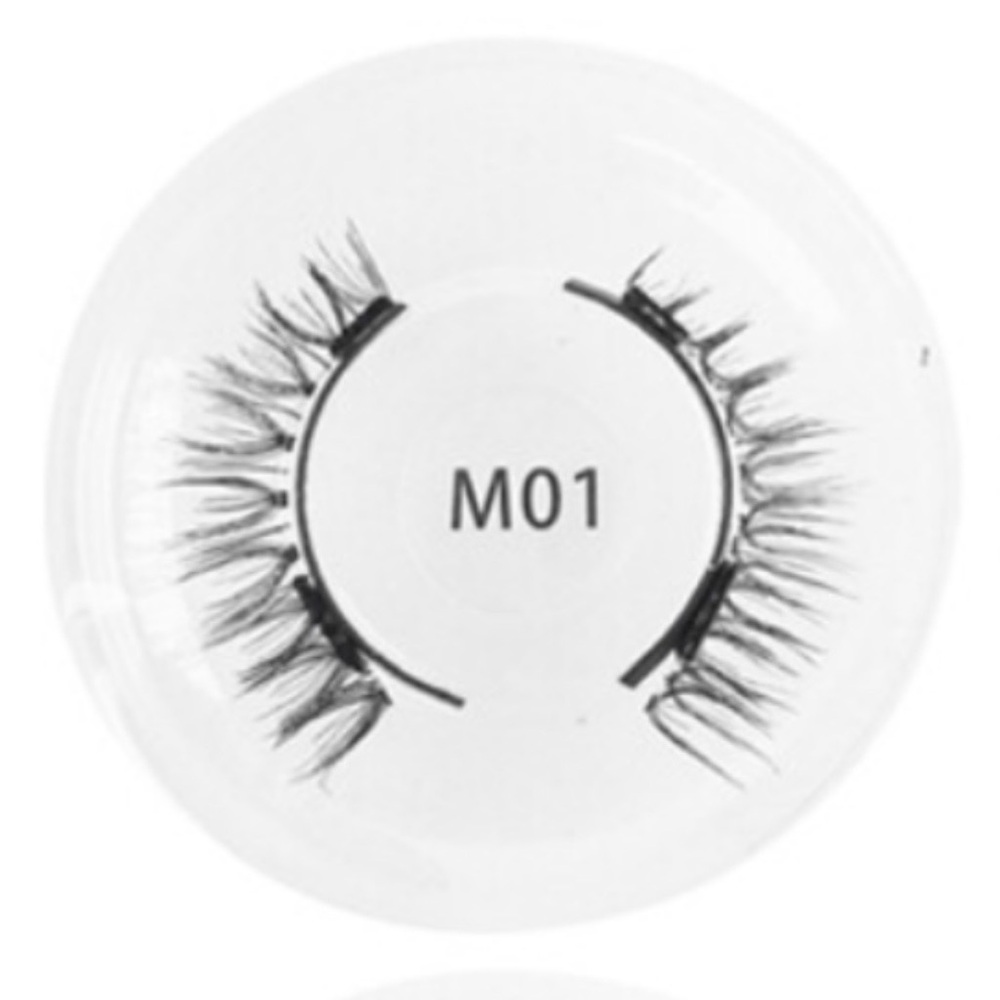 Magnetic Lashes Black False Eyelashes M01 and M10